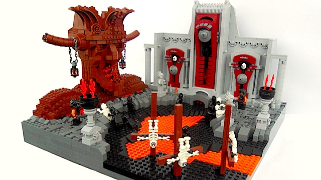 Picturing Hell - in Lego bricks - The Good Funeral Guide