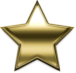 Gold star