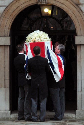 Baroness Thatcher funeral