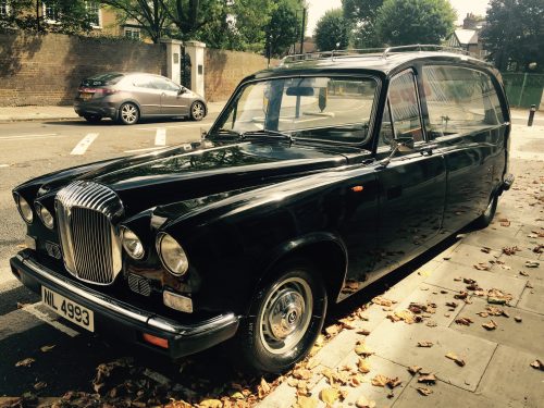 Don's 1983 Daimler hearse.  